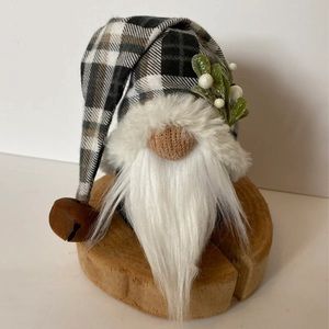 Handmade Winter Home Decor Fabric Gnome